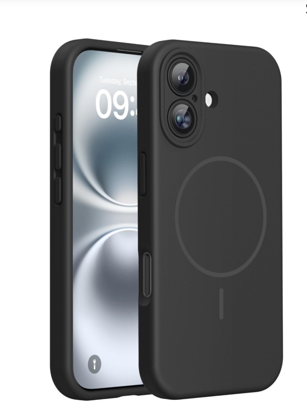 Magnetic Case for iPhone 16 PLUS - BLACK